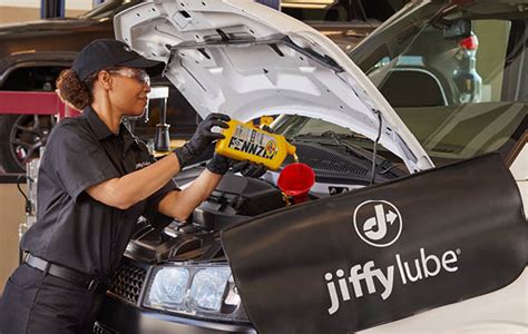 S Macarthur Blvd Jiffy Lube, we provide complimentary fluid top off service on vital fluids including motor oil (the same type of oil purchased originally), transmission, power steering, differentialtransfer case and washer fluid. . Jiffy lube oil change